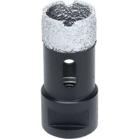 Foret diamanté brasé sous vide, scie cloche pour marbre M14 noir 25 mm