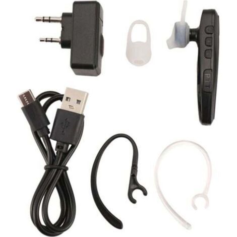 Talkie-Walkie Sans Fil Bluetooth PTT Casque éCouteur Mains Prise K pour Adaptateur de Microphone (1/4)