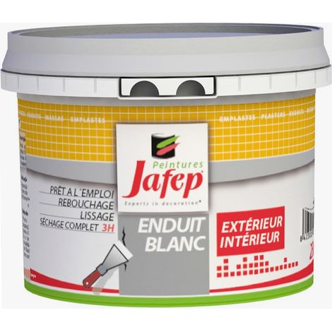 Enduit blanc extérieur-intérieur Jafep  250ml