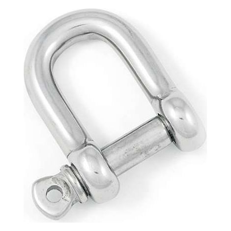 Grillo dritto Diam. 12 mm. in acciaio Inox A4 - AISI 316