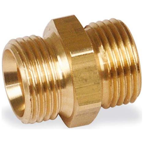 Conector pezón doble rosca g 1/4 x 1/4 pulgadas                 G 1/4 x G 1/4