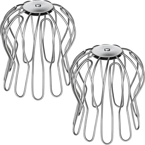 2 Crapaudines de Gouttière en Alliage d'Aluminium, Diamètre 90-110 mm (1/5)