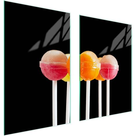 Assiette de protection en verre POUR la cuisine 65x52 sucettes (1/5)