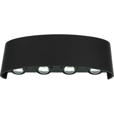 Wasserdichte 8-W-LED-Wandleuchte, AC 85–265 V, 6500 K, für Schrank, Flur oder Garderobe. Schutzart IP65. (1/5)