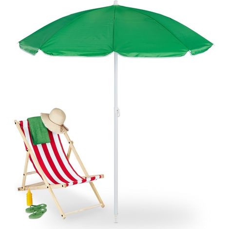 Parasol verde 160 cm