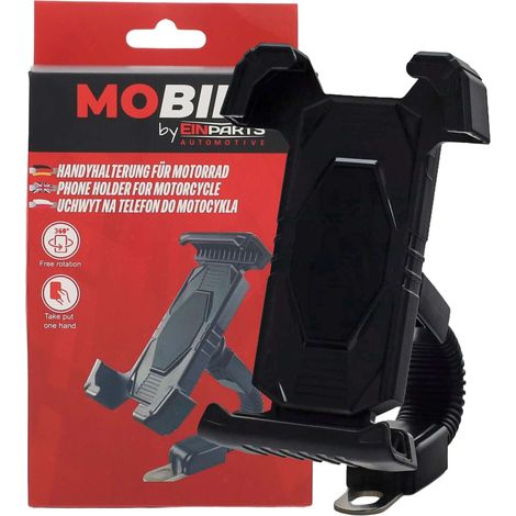 Soporte para teléfono de motocicleta, montaje en espejo retrovisor EPMOB21 (1/5)