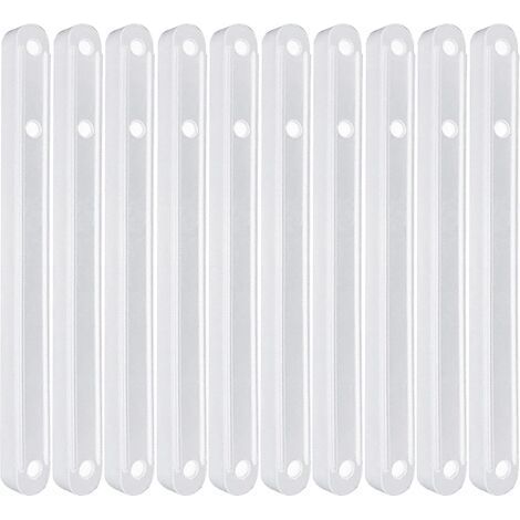Pack of 2 Drawer Guide Rails, Plastic, 180mm, Furniture Organizer (1/5)