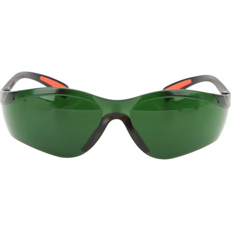 Lunettes de soudage TIG, lunettes de protection antidérapantes et confortables, vert clair. (1/5)