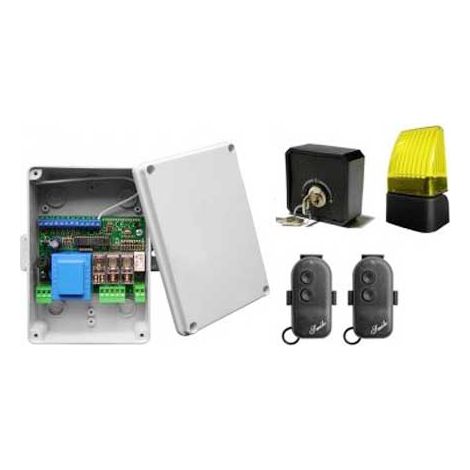 Kit d&39automatisation électronique pour volet roulant, rideaux, complet avec accessoires Nologo KIT-S2SLED