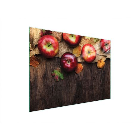 TAGLIERE IN VETRO 40x30 MELE (1/5)