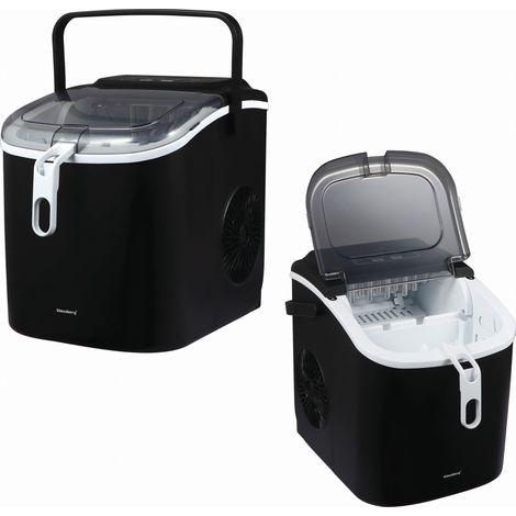 Automatischer Eiswürfelbereiter 1,2L 0,6kg 100W LED KLAUSBERG KB-7882