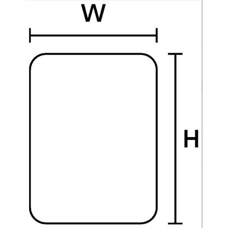 Hellermann tyton etichette per quadri elettrici 27x12 596-00576 (1/2)