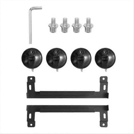 Support à ventouse pour mini voiture, compatible avec le toit ouvrant, la lunette arrière et le pare-brise. (1/5)