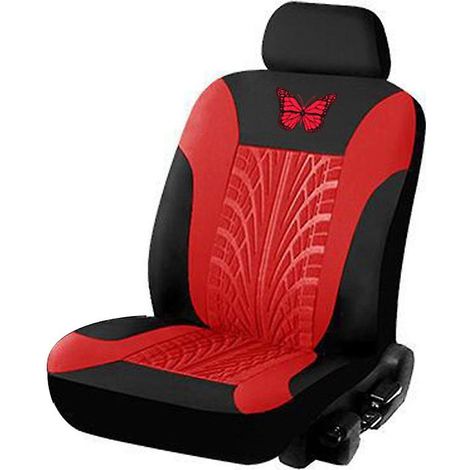 Coussin de voiture pour femme, motif papillon, pour l'avant, protection de siège (1/5)