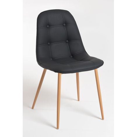 Sillas Comedor - Silla Plazi - Negro