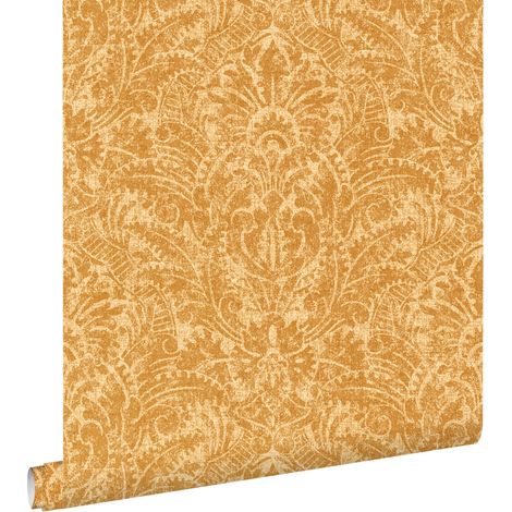 papier peint ornement terracotta  - ESTAhome (1/5)