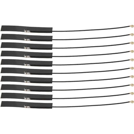 10 Stück NZ4GFPC003 Netzwerkantenne 2G 3G GSM GPRS 4G LTE WCDMA Vollbereichs-FPC-Antenne mit hoher Ga-Zahl