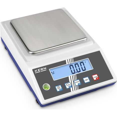 Kern Präzisionswaage PCB 1000-2+C kalibriert, Wägebereich 1200 g, Ablesbarkeit 0,01 g (1/2)