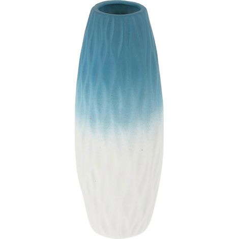 Vase en céramique à dégradé de couleurs, décoration intérieure (1/5)