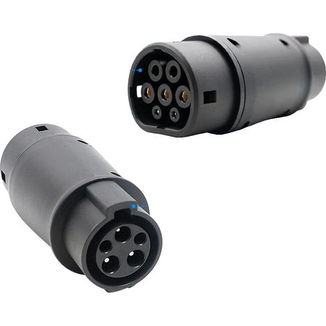 Adaptateur de chargeur EV, courant de 16A et 32A, jusqu'à 7,68 KW de puissance (1/2)