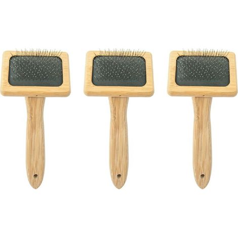 3X Spazzola per nappe di tappeti Macramè Tappeto Arazzo Tessitura Corda di Cotone Pettine Districare Nodo Aperto Pettine Cardatura Strumenti A