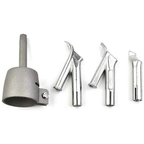 Lot de 4 buses de soudage à air chaud pour vinyle, PVC et plastique (embout de 8 mm).