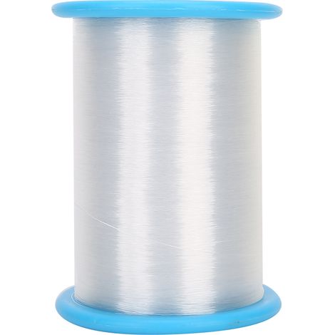 Fil de pêche transparent pour création de bijoux DIY, ligne de perlage 0.25mm, environ 1500m