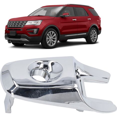 Couvercle de cylindre de serrure, poignée de porte extérieure, tête de cylindre BA1Z78218A14A, compatible avec Ford Explorer Edge 2011-2019. (1/5)