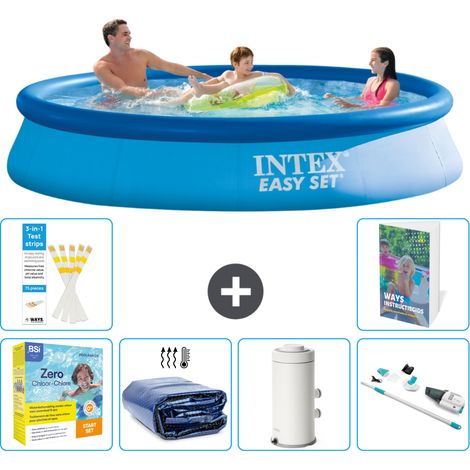 Intex Piscina Easy Set Rotonda - 366x76 cm - 7-pezzi  S22