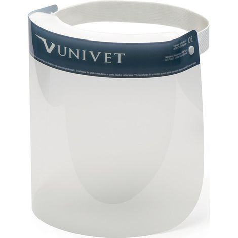 Visor desechable 703.01 en 166 Pet Univet