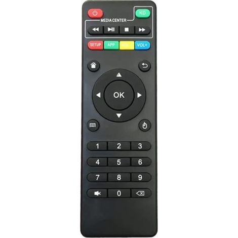 Télécommande Boîtier décodeur - Compatible X96mini, X96w, X96qpro - Couleur noire - SET A[F8931] (1/4)