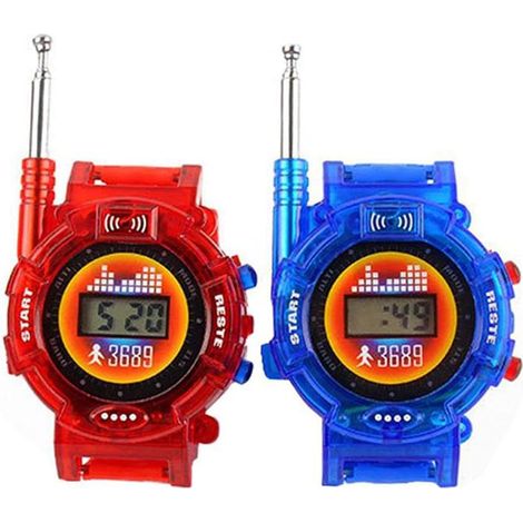 2 talkies-walkies pour enfants, portée de 150 mètres-AquaForge (1/5)