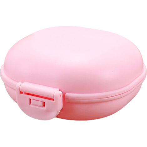 Badezimmer-Seifenbox  Seifenschale  Duschaufbewahrung  Kleine quadratische wasserdichte und tragbare Seifenschale  Ideal für Zuhause, Reisen, Wandern und Schule