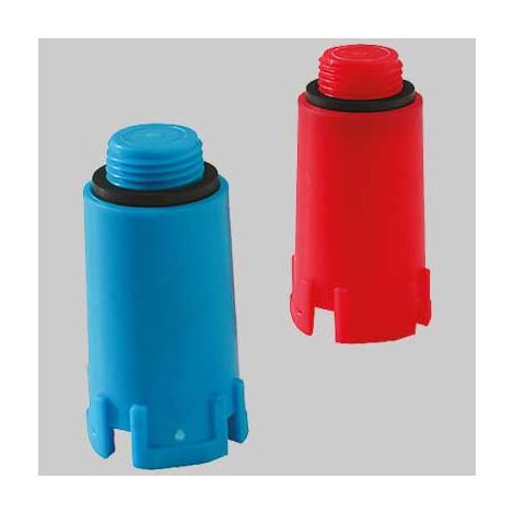 TAPPO PROVA IMPIANTI  1/2 Blu     MADE IN ITALY