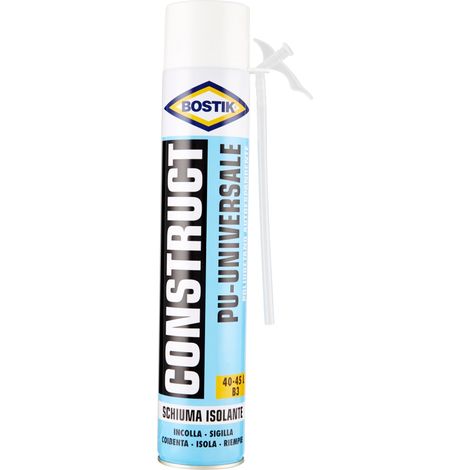 Bostik Construct PU Schiuma Poliuretanica Isolante manuale 750ml (1/5)