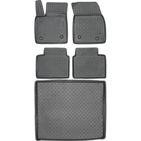 Juego de alfombrillas para coche y maletero para Ford Focus IV Kombi a partir de 2018.