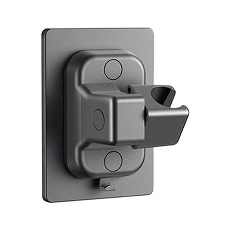 Support de pommeau de douche sans perçage - Support de douchette à main réglable et rotatif à 360° pour pommes de douche standard (1/5)