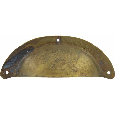 MANIGLIA ANTICH. ART. 15122 MM.96X37 OTTONE ANTICO. Prezzo per 1 pezzo.
