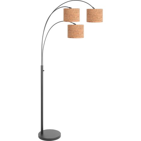 Steinhauer - lampada da terra - Sparkled Light - naturale nero - (1/3)