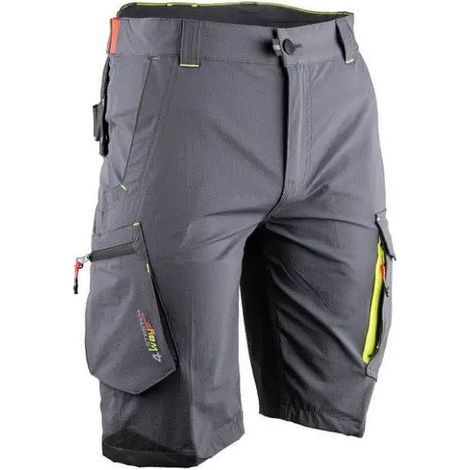 Bermuda Atmosphère 4Way stretch gris foncé T 50 LMA 6152 (1/3)