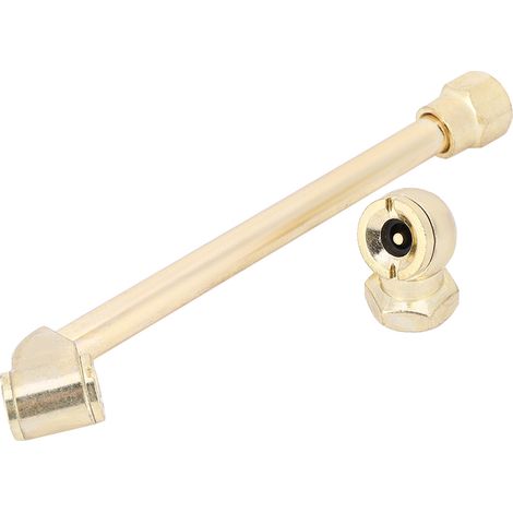 Embout de pompe à filetage interne 1/4 pouce, tige de pompe, outils pneumatiques, accessoire de gonfleur de pneus (1/5)
