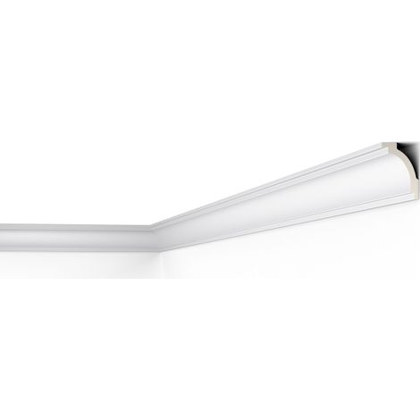 Corniche NMC Z16 ARSTYL Noel Marquet Moulure décorative Corniche de plafond Éclairage indirect design intemporel classique blanc 2 m (1/4)