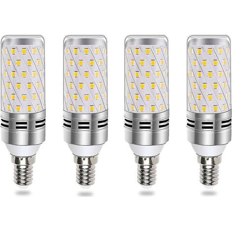 Ampoule LED E14 Mais 16w Blanc Froid 6000k, Équivalent Halogène E14 100w 120w, 1600lm, 360 Lumière, Ac 175