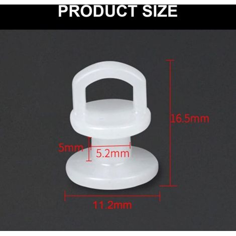 Keyoung – Ganci scorrevoli per tende in plastica di alta qualità – Confezione da 50 – Scorrimento silenzioso sui binari – Installazione semplice (1/4)