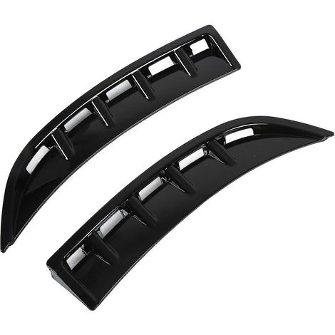 Frontstoßstangenspoiler Canard, glänzend schwarz, Ersatzteil für Mercedes-Benz CLA C118/X118 AMGLine ab 2020 (1/5)