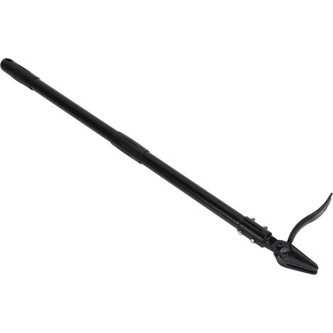 Désherbeur manuel vertical avec long manche ergonomique et réglable, 3 sections, 128 cm / 50,4 pouces. Élimine facilement les mauvaises herbes. (1/5)