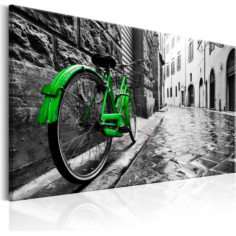 Quadro - Vintage Green Bike - 60x40 (1/4)