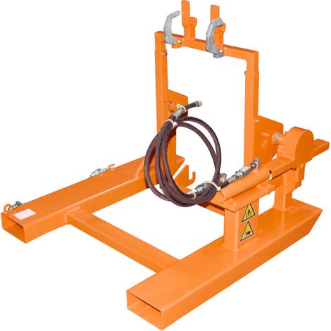 Bauer Südlohn Basculeur de poubelle MK-H 120, laqué, orange jaune (1/2)