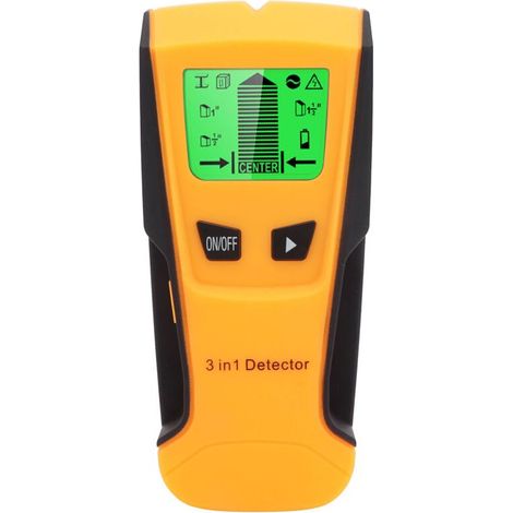 Détecteur de montants électronique TH210 3 en 1 avec écran LCD-Crezuo (1/5)
