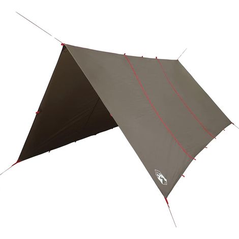 Bâche de protection - Bâche de camping marron 451x420 cm imperméable fr729 - Maison La Vie (1/5)